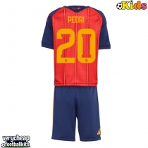 Spain Pedri Gonzalez #20 Replica Home Minikit World Cup 2026 Short Sleeve (+ pants)